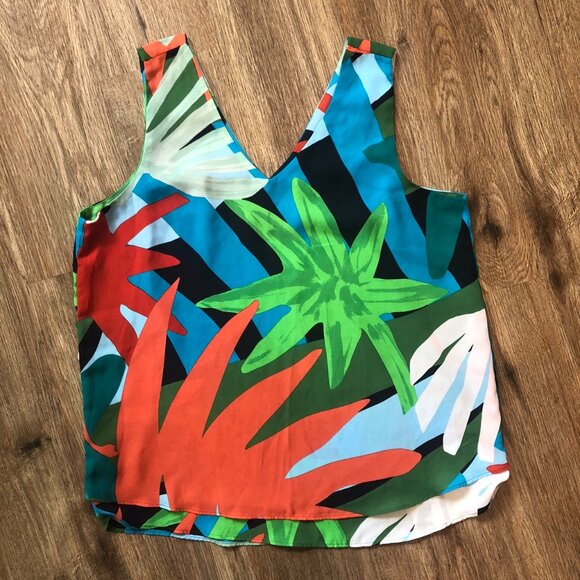 *Price Drop Ann Taylor Petite blouse size M 38" sleeveless Tank Top Women - Picture 2 of 7